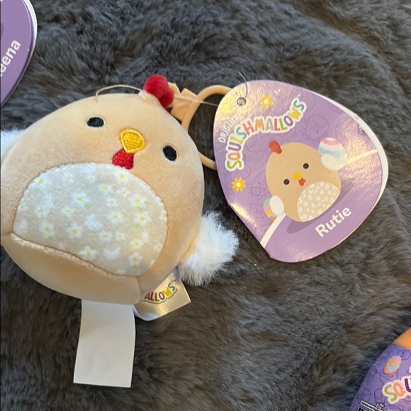 Squishmallows Easter Clips Alexie, Caroleena, Rutie, Arilla, Gavyn 1 Mystery - Picture 6 of 7